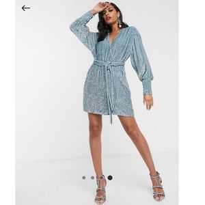 Asos Sparkle Robe dress